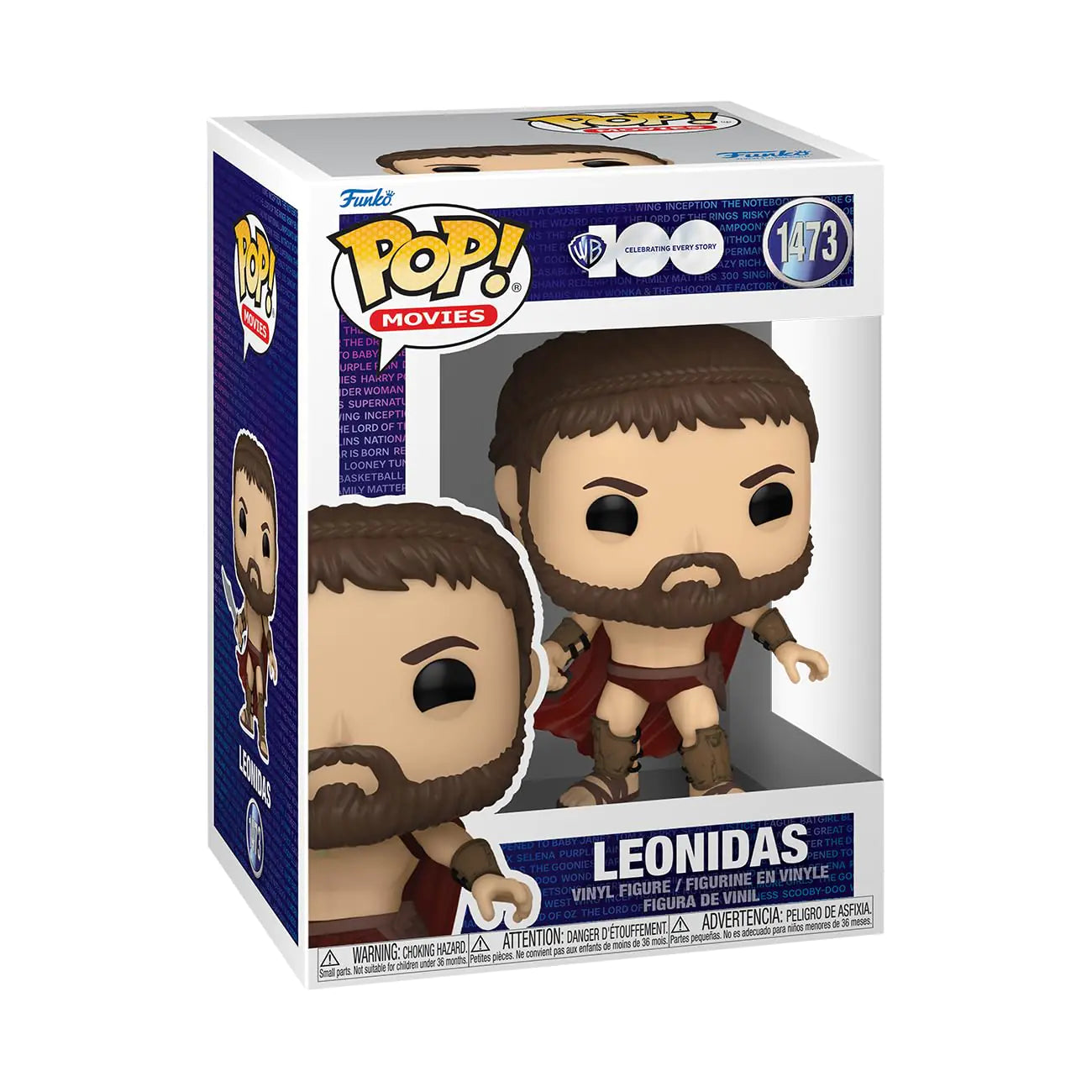 Funko Pop! Movies: WB 100-300 Leonidas with Chase (Styles May Vary)