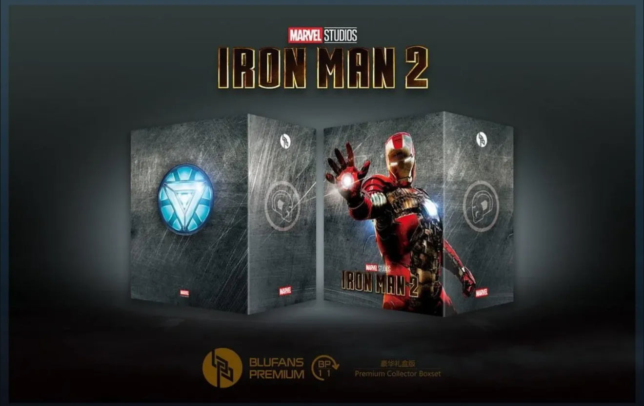 Blufans- Iron Man Trilogy Complete Set