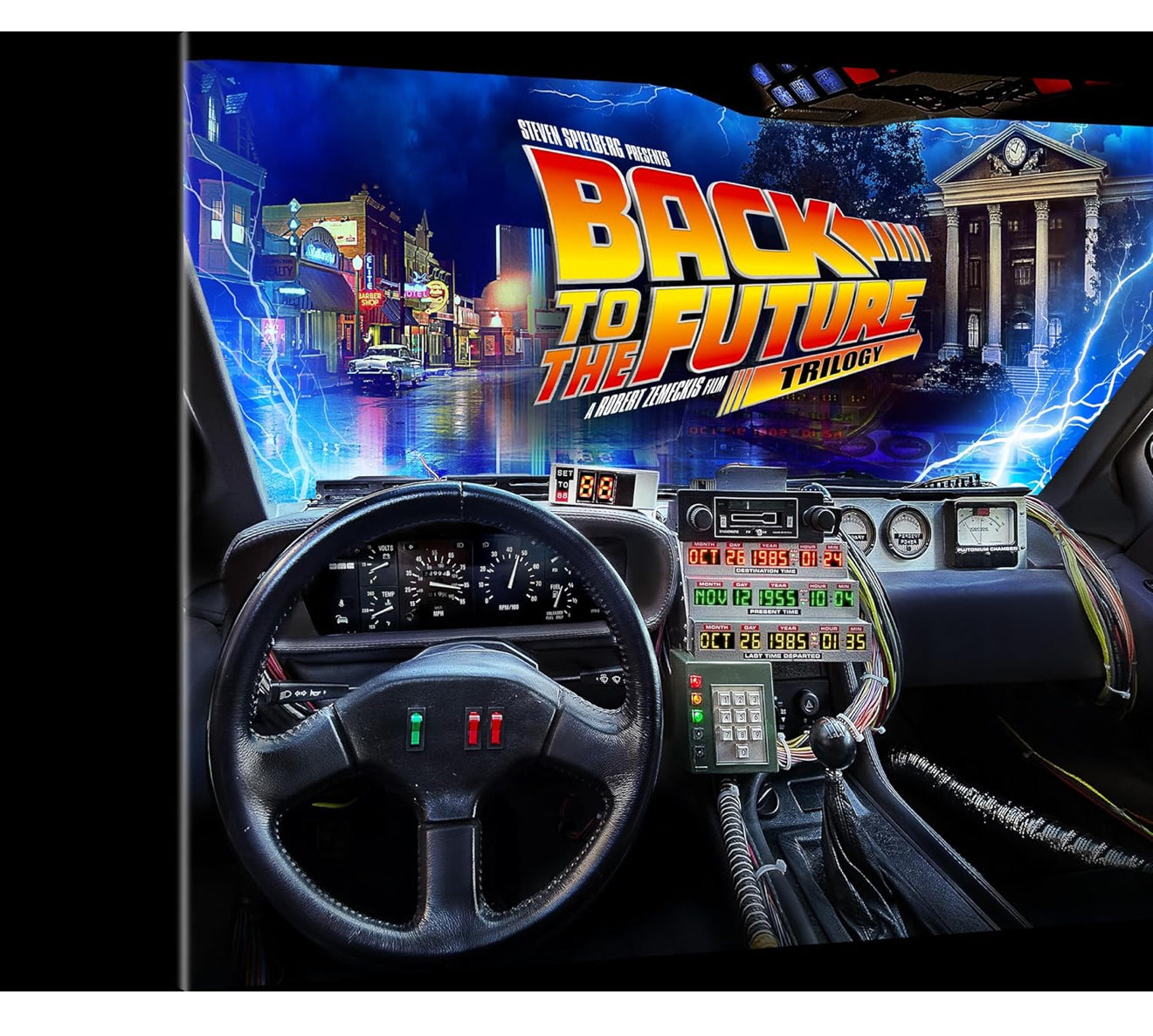 Back to the Future - 40th Anniversary 4K Trilogy Steelbook Giftset