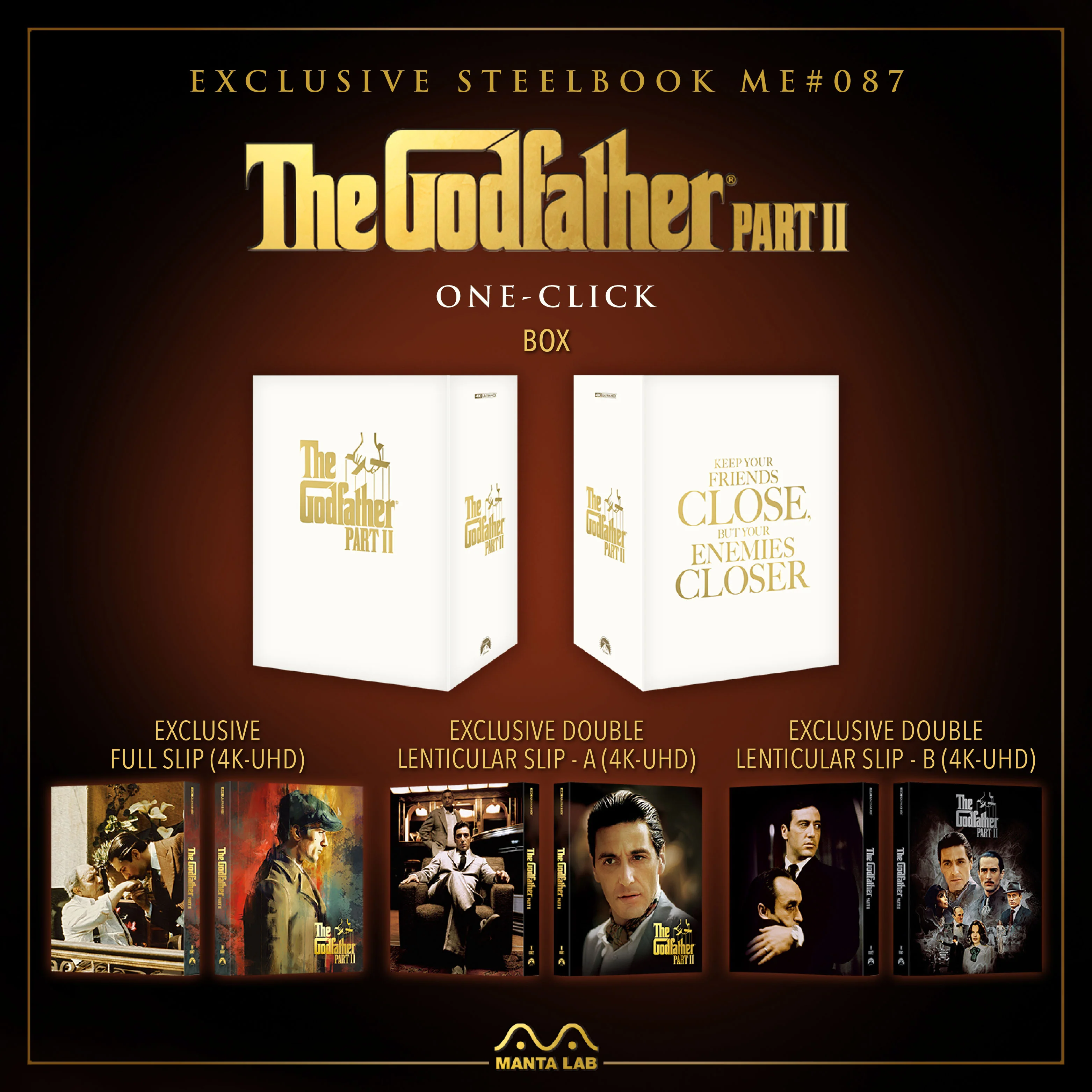 Manta Lab - The Godfather Trilogy