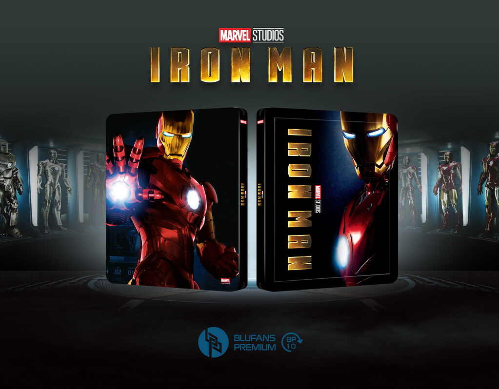 Blufans- Iron Man Trilogy Complete Set