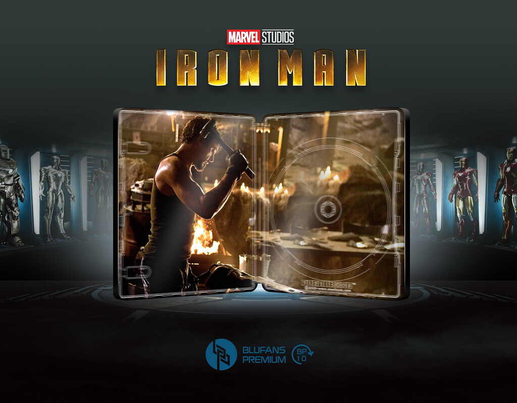 Blufans- Iron Man Trilogy Complete Set