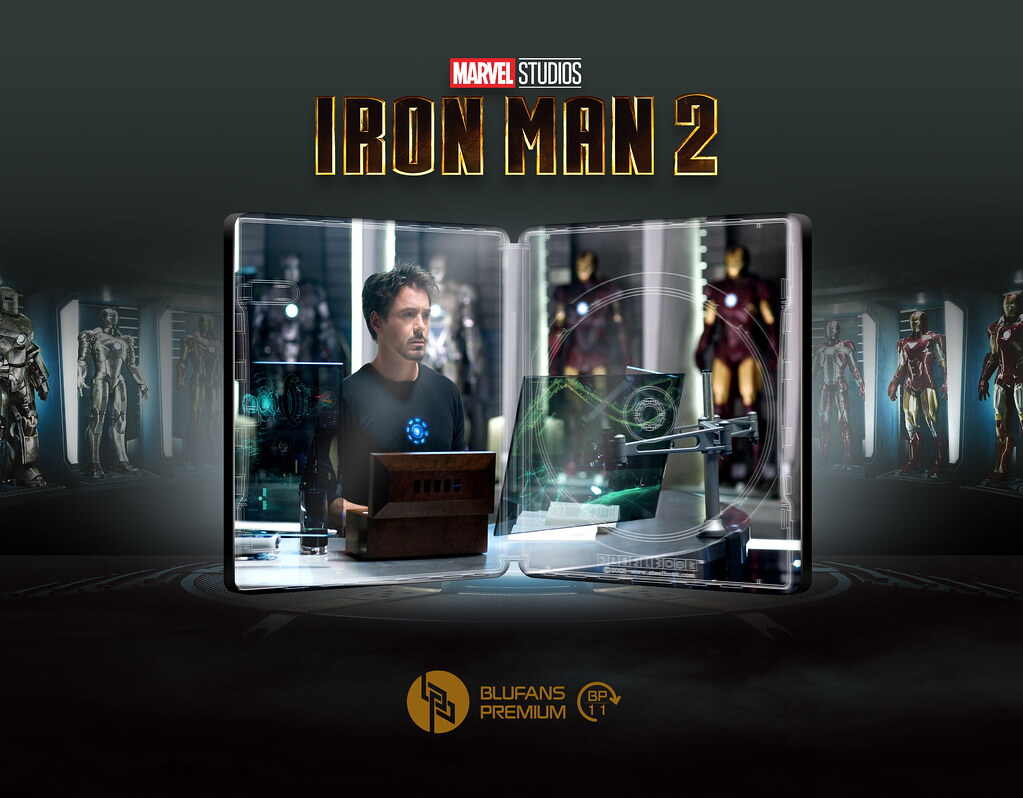 Blufans- Iron Man Trilogy Complete Set