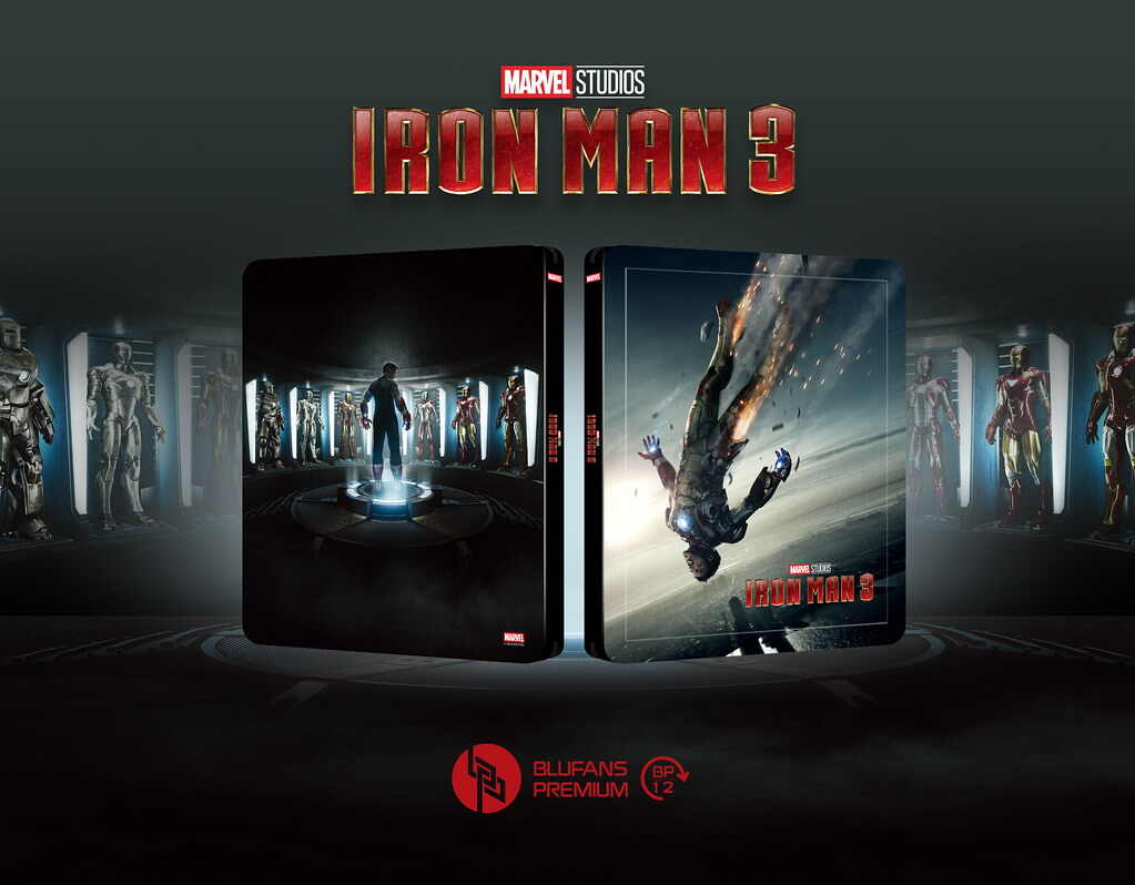 Blufans- Iron Man Trilogy Complete Set