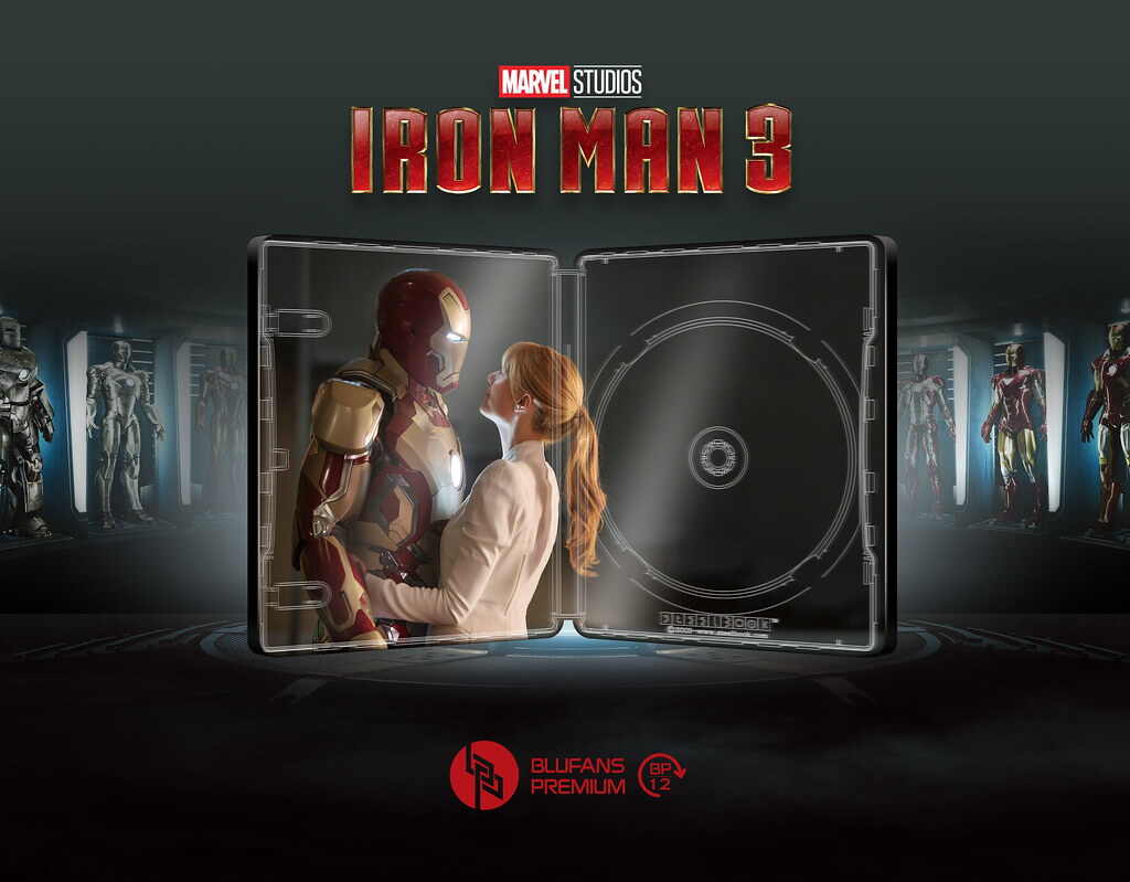 Blufans- Iron Man Trilogy Complete Set