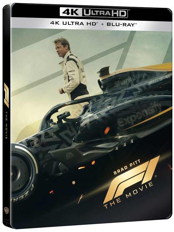 F1 Steelbook 4K Ultra HD-UK Exclusive