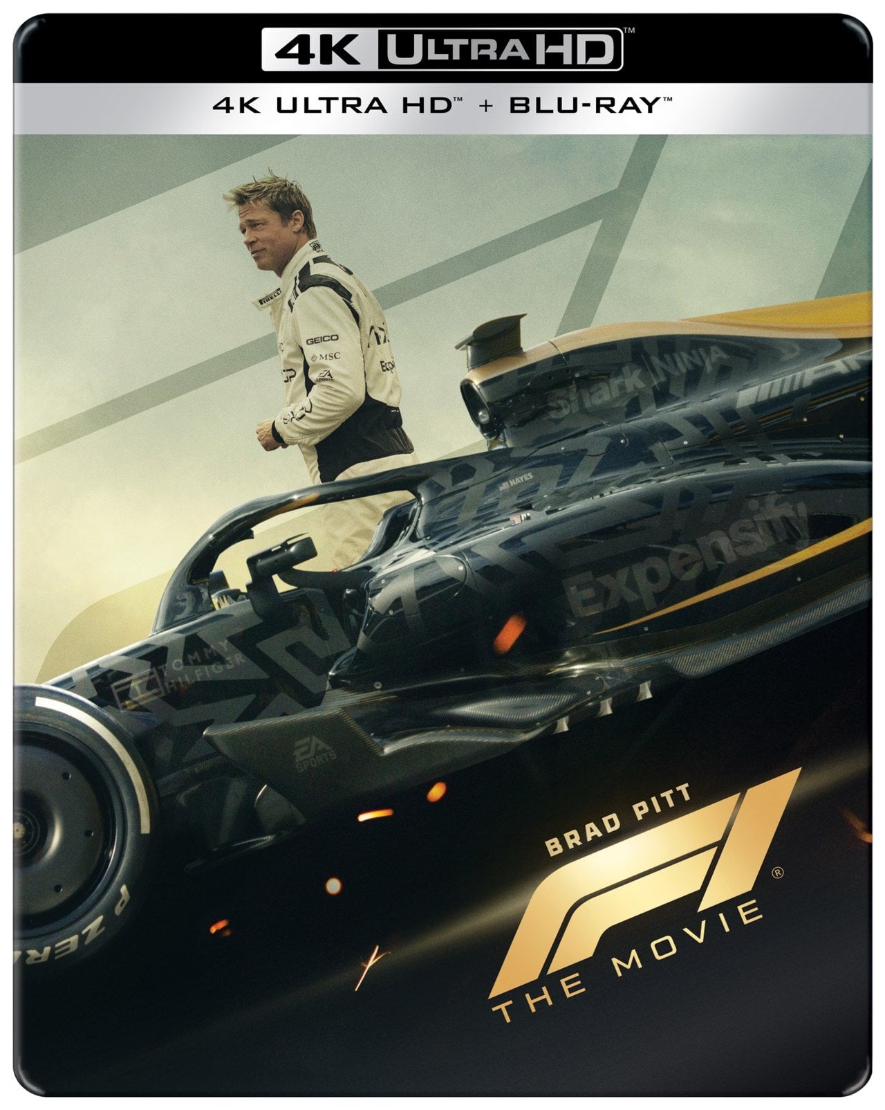 F1 Steelbook 4K Ultra HD-UK Exclusive