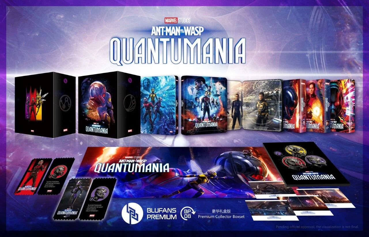 Blufans Ant Man and The Wasp Quantamania One Click Boxset - BP SERIES DISCLESS