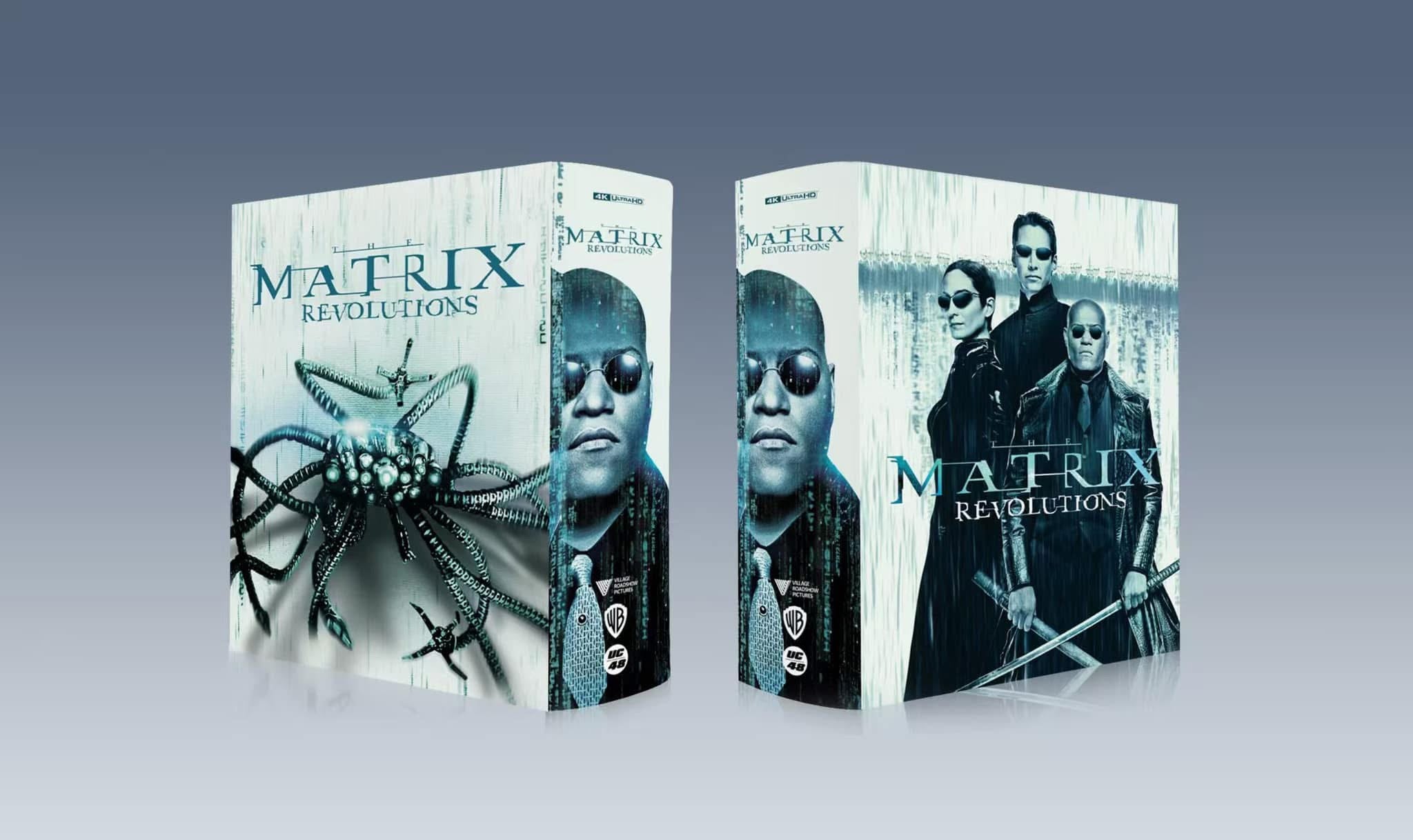 UHD Club The Matrix Trilogy - Limited Edition Wooden Boxsets 4K UHD