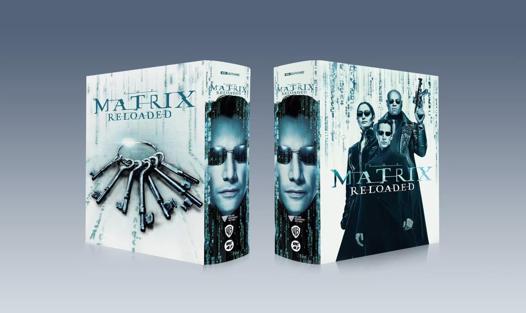UHD Club The Matrix Trilogy - Limited Edition Wooden Boxsets 4K UHD