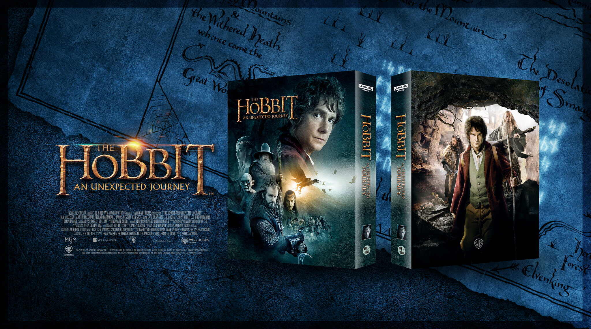Blufans - The Hobbit Trilogy (Theatrical Editions) One Click Sets