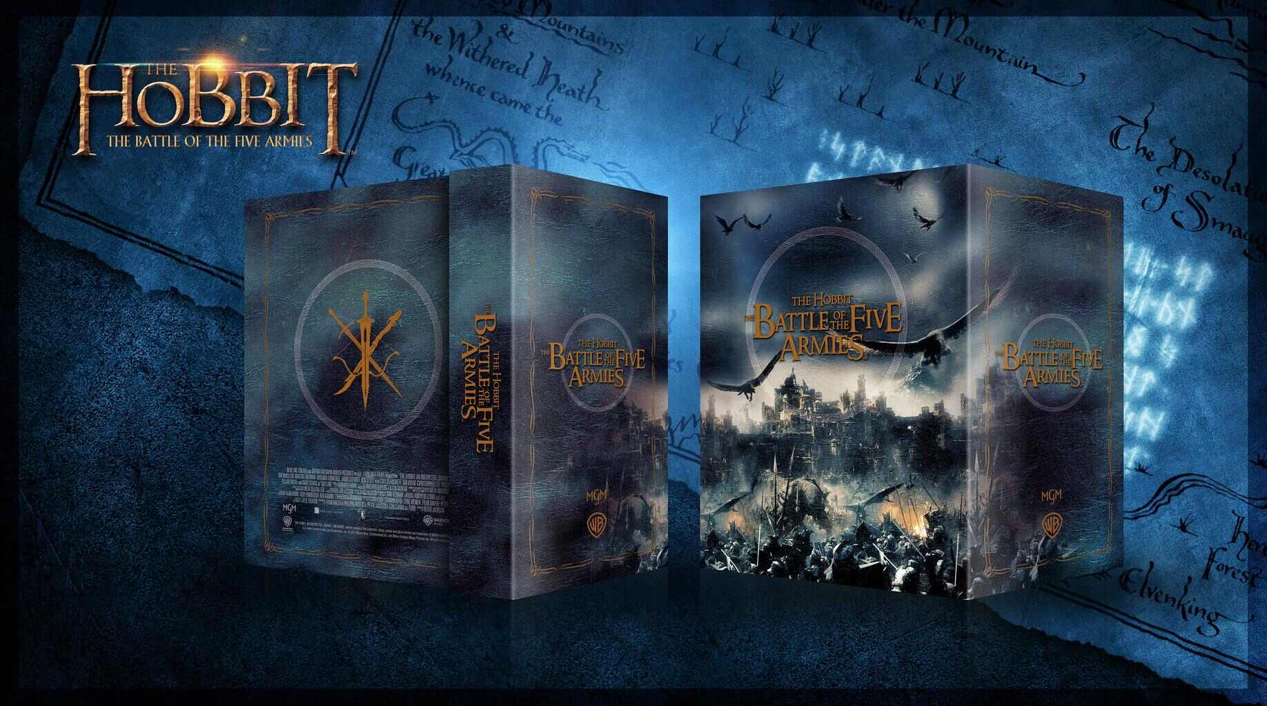 Blufans - The Hobbit Trilogy (Theatrical Editions) One Click Sets