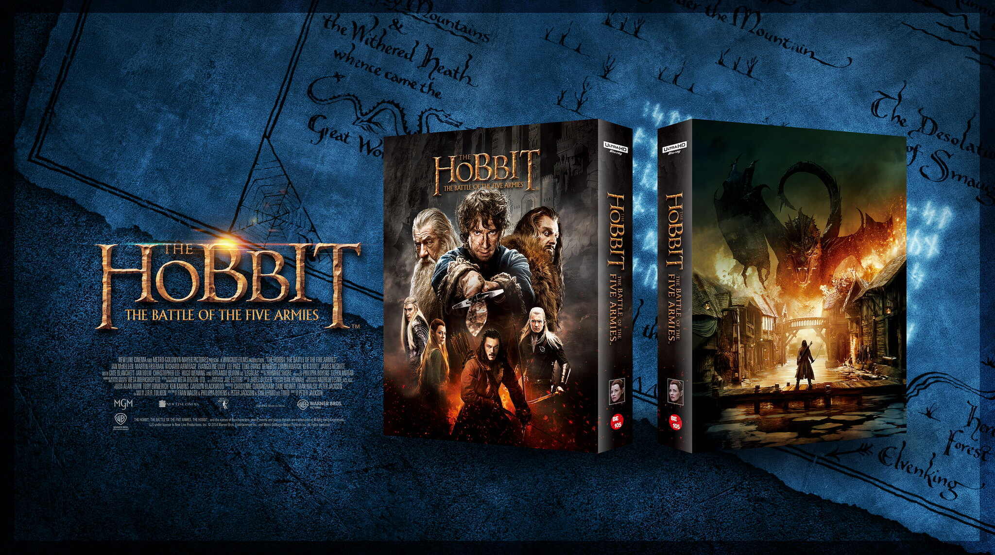 Blufans - The Hobbit Trilogy (Theatrical Editions) One Click Sets