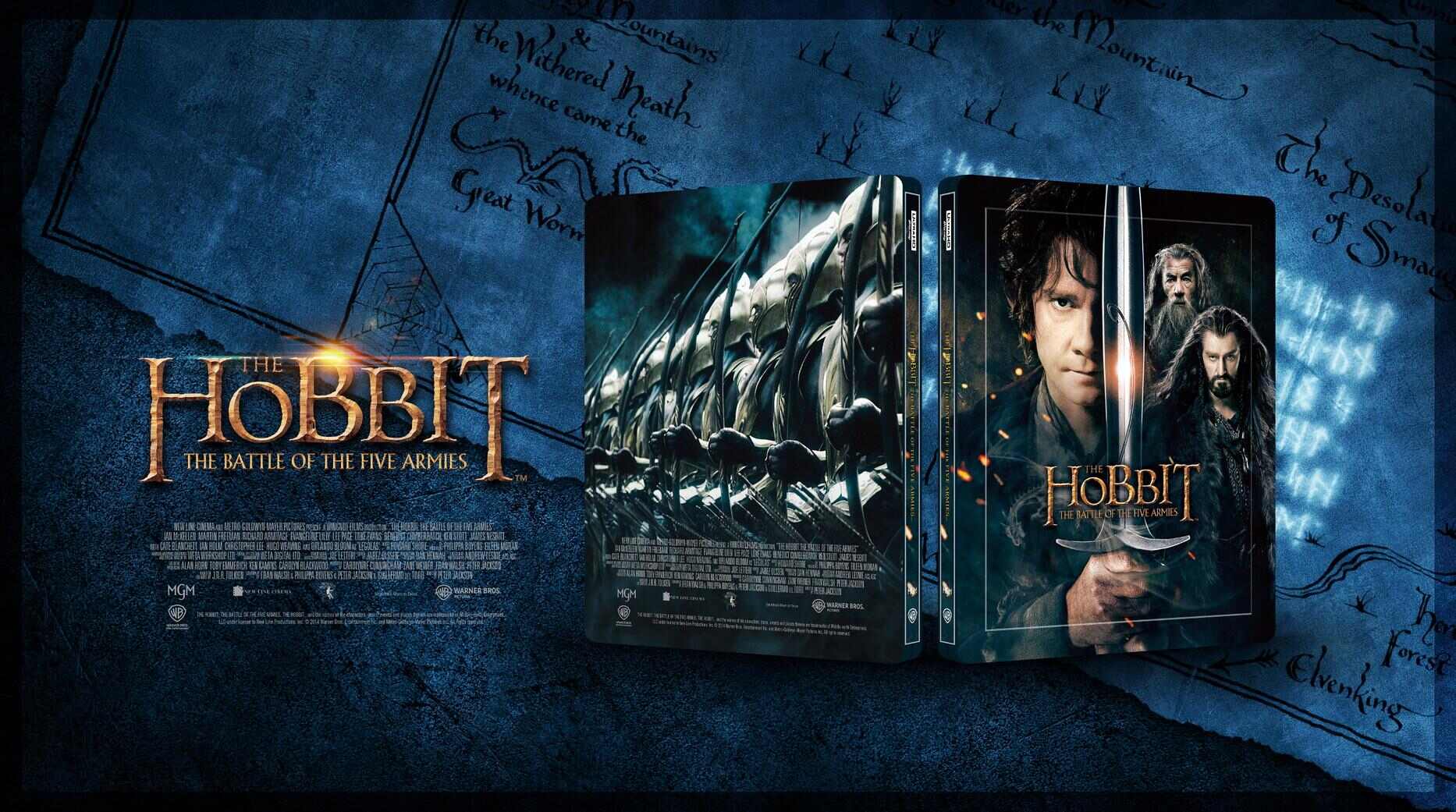 Blufans - The Hobbit Trilogy (Theatrical Editions) One Click Sets