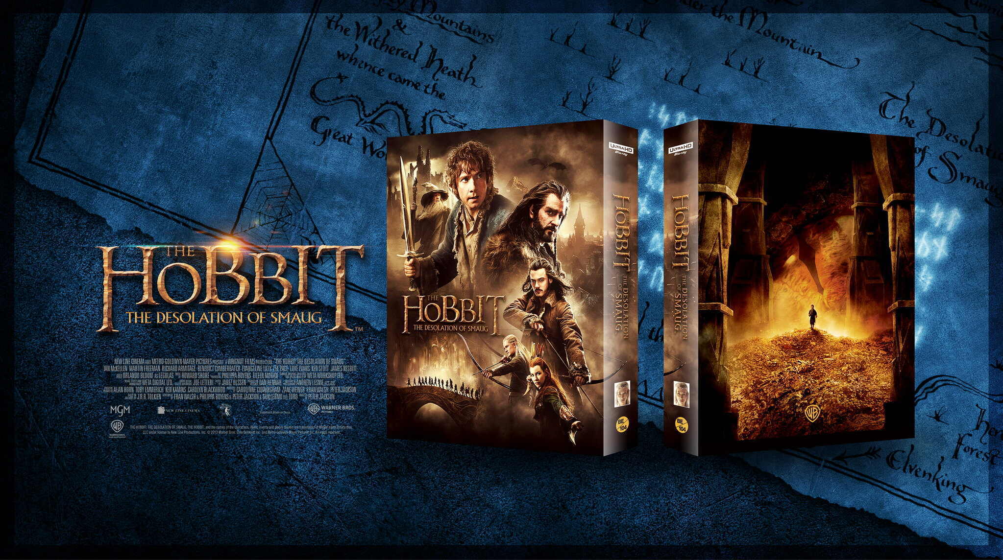 Blufans - The Hobbit Trilogy (Theatrical Editions) One Click Sets