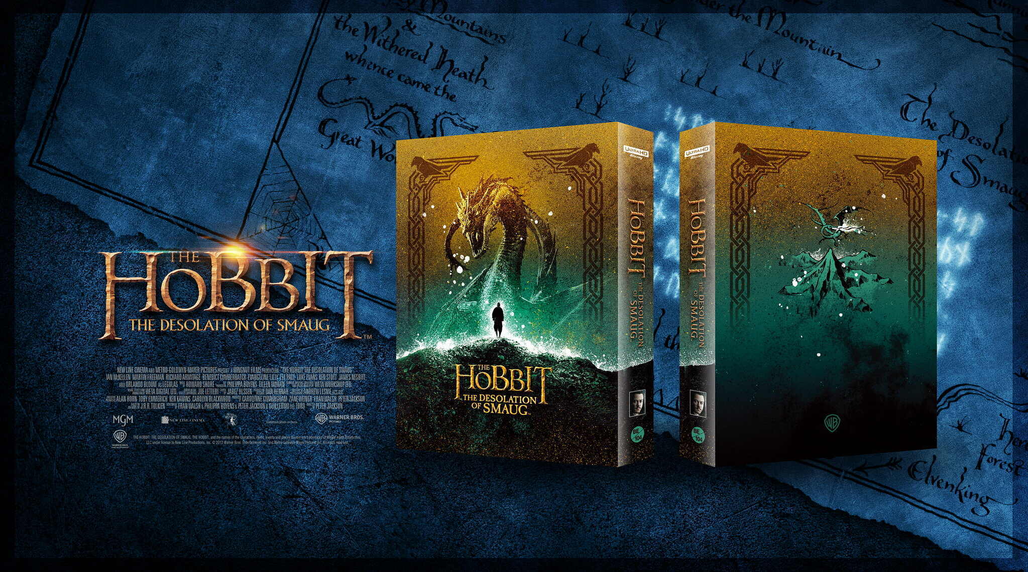 Blufans - The Hobbit Trilogy (Theatrical Editions) One Click Sets