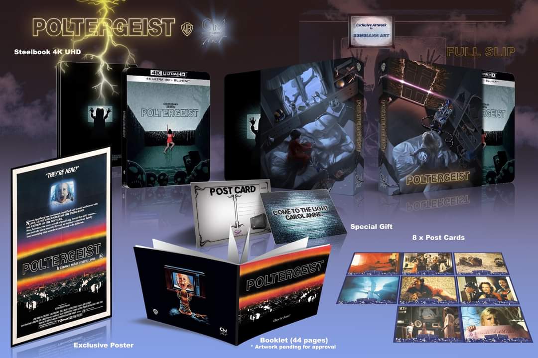 Cinemusem- Poltergeist Boxset 4K Ultra HD