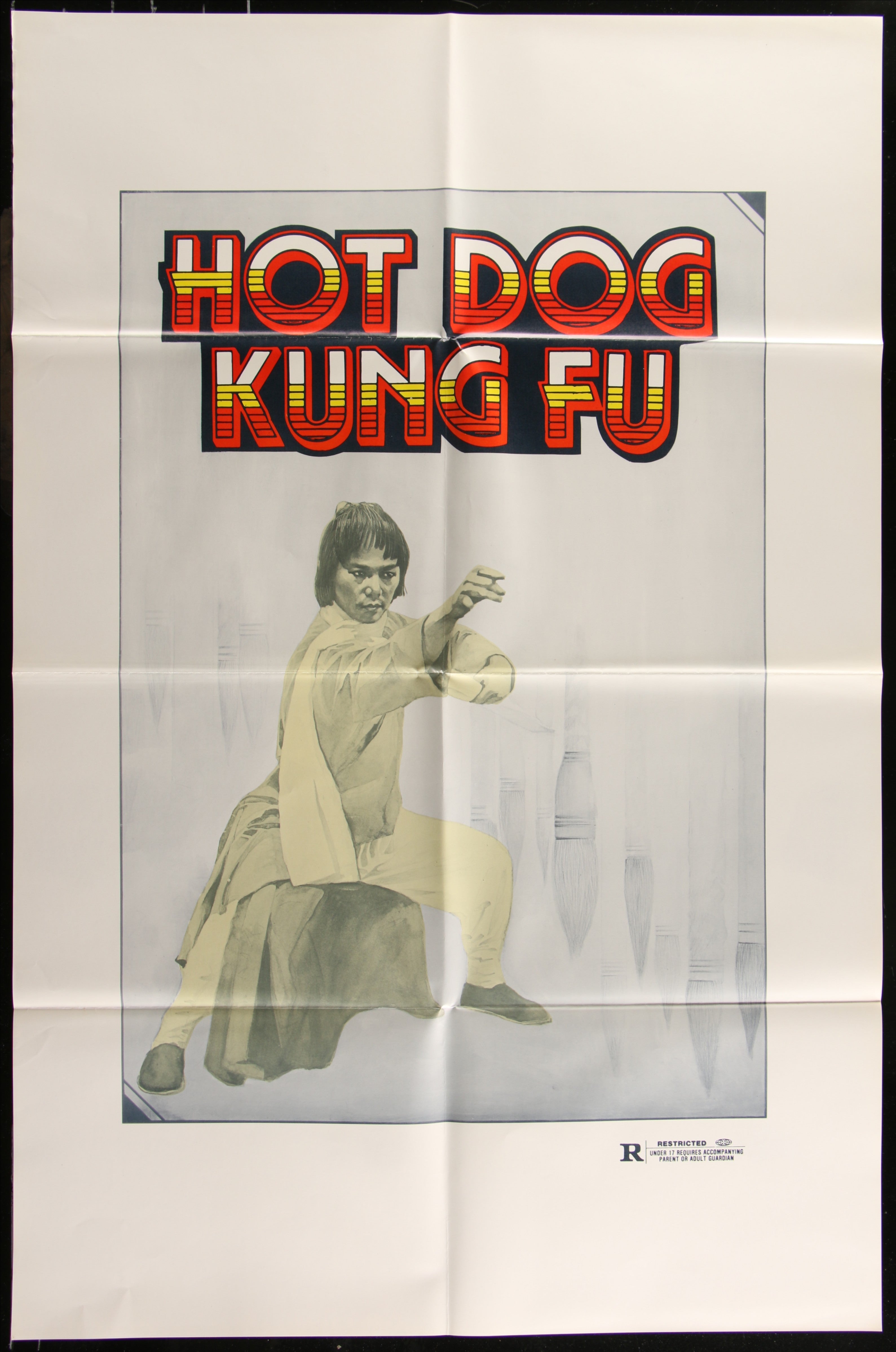 Hot Dog Kung-Fu (1986) Original US One Sheet Movie Poster