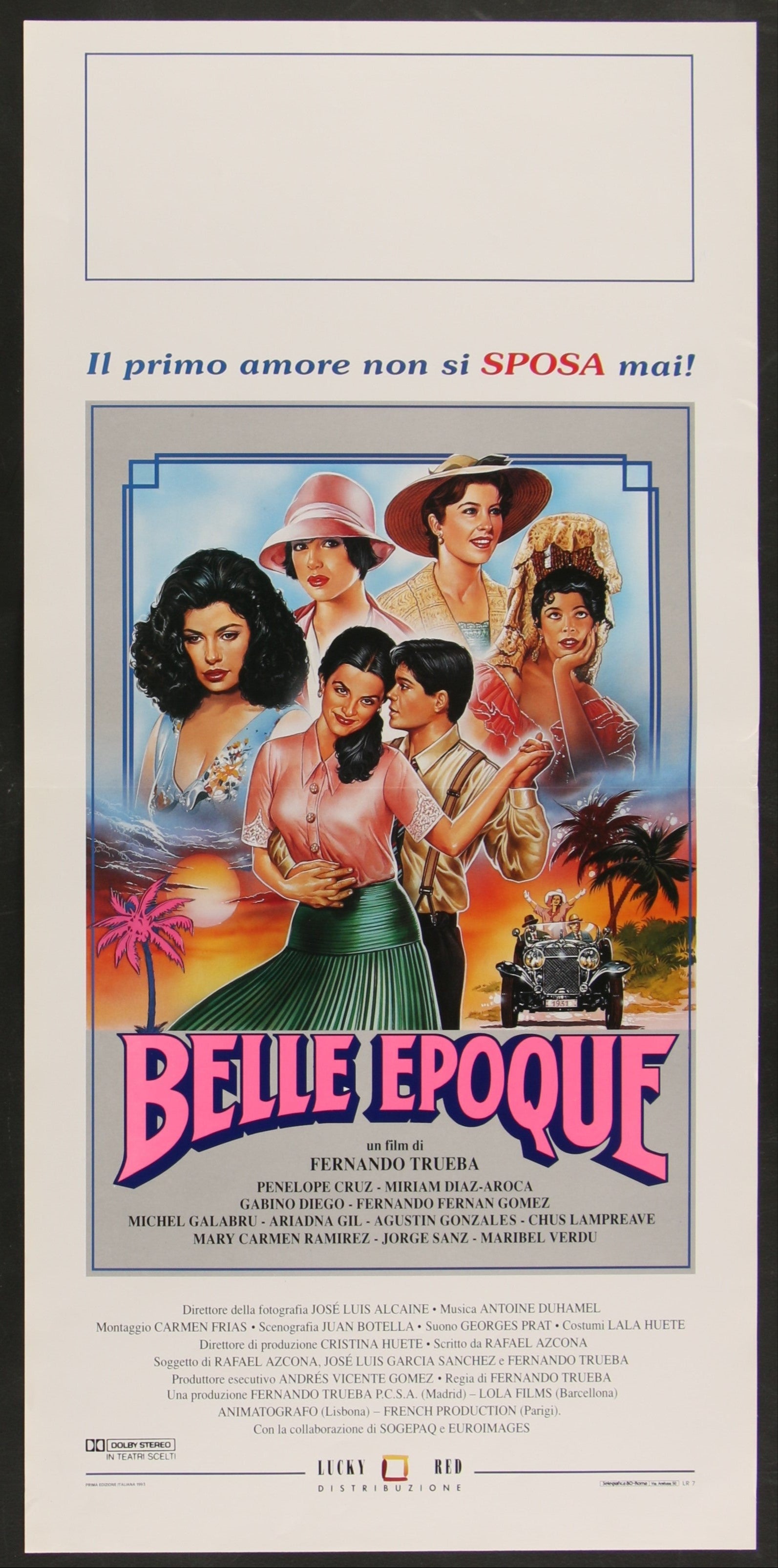 The Age Of Beauty (1992) Original Italian Locandina Movie Poster