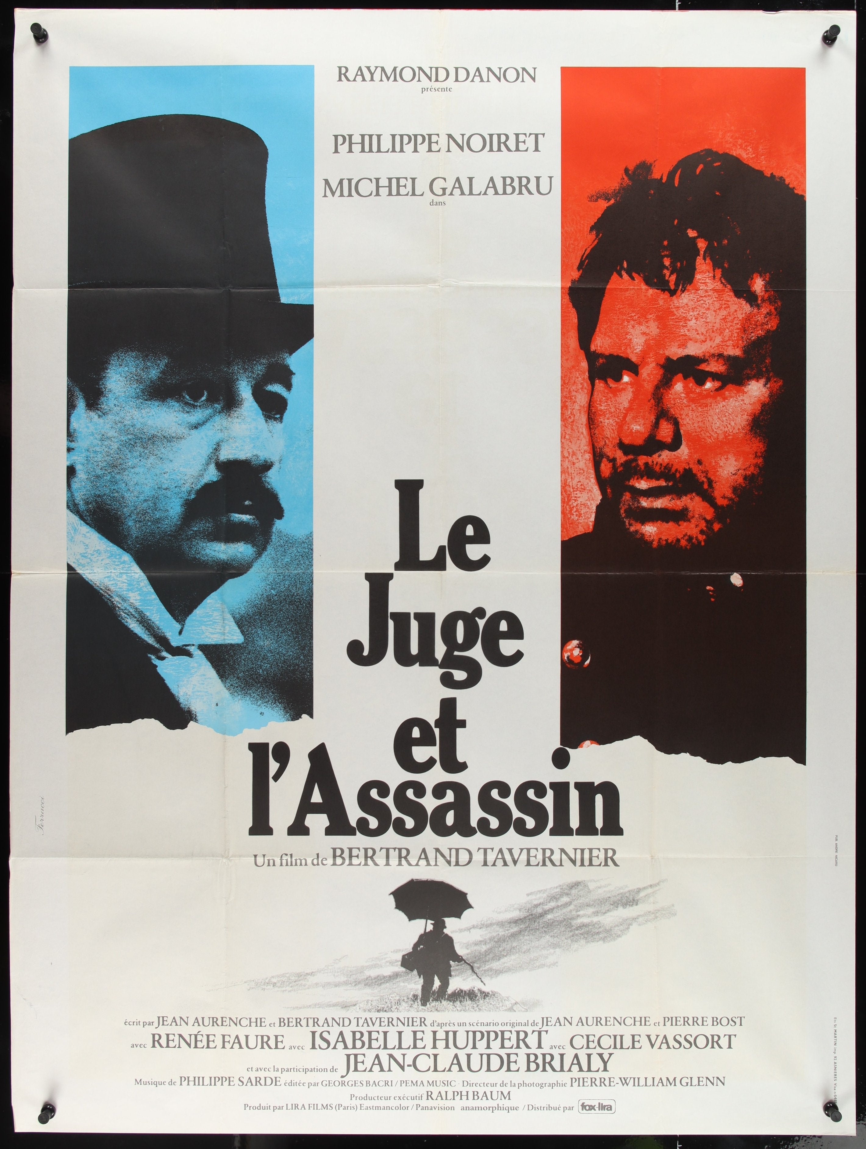 Le Juge Et L'Assassin (1976) Original French Grande Movie Poster