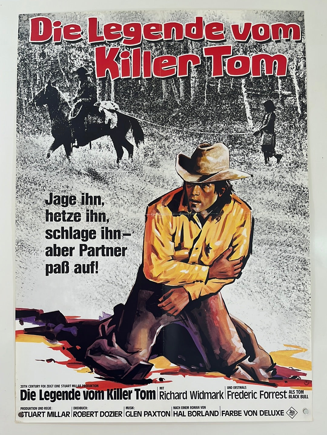 When The Legends Die - Die Legende Vom Killer Tom (1972) Original Germ ...