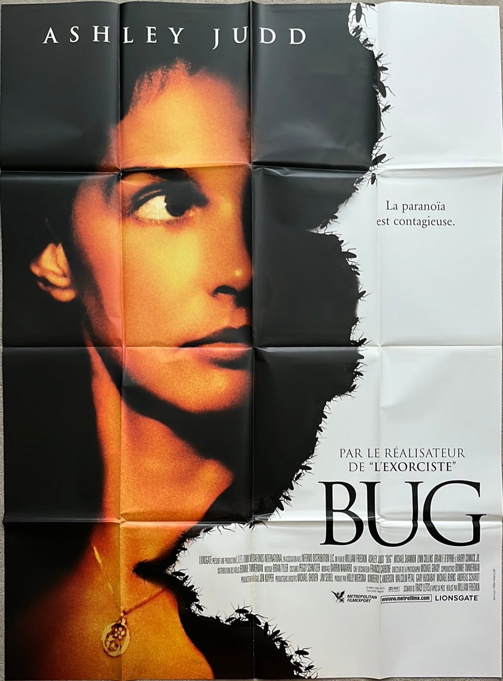 Bug (2006) Original French One Panel Cinema Poster
