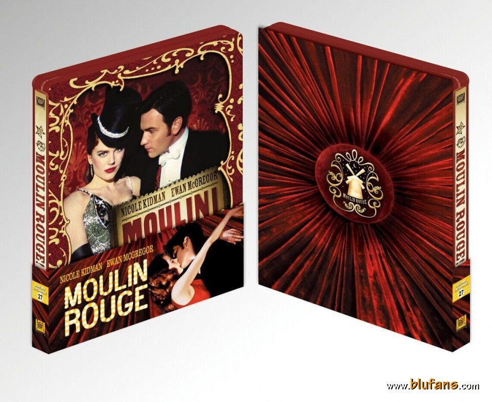Blufans Moulin Rouge Quarter Slip Steelbook