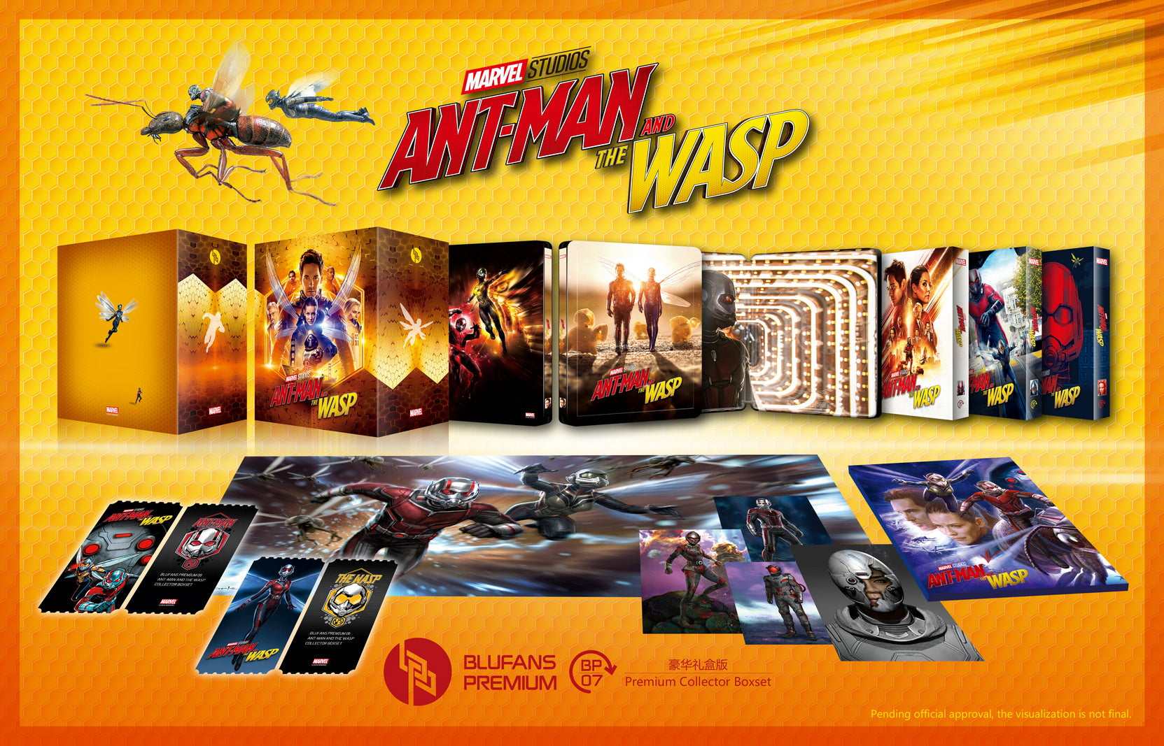 Blufans Ant Man Trilogy One Click Boxsets (Disc Free)