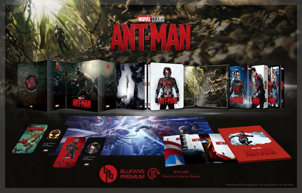 Blufans Ant Man Trilogy One Click Boxsets (Disc Free)