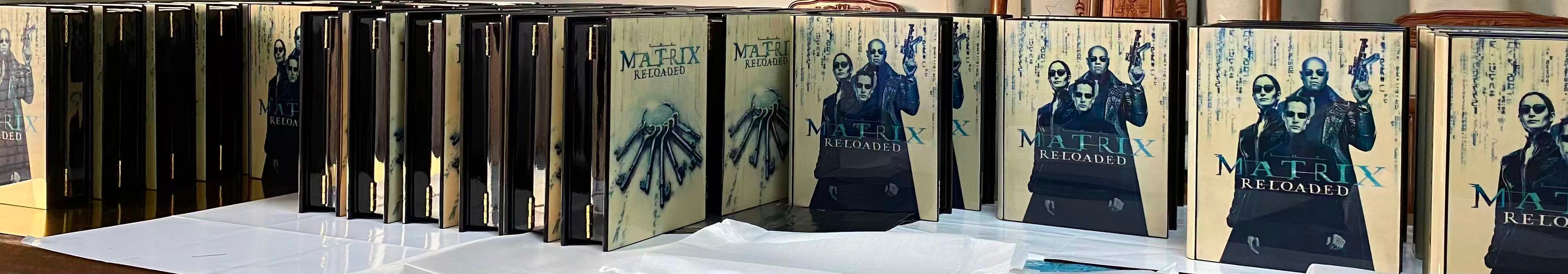 UHD Club The Matrix Trilogy - Limited Edition Wooden Boxsets 4K UHD