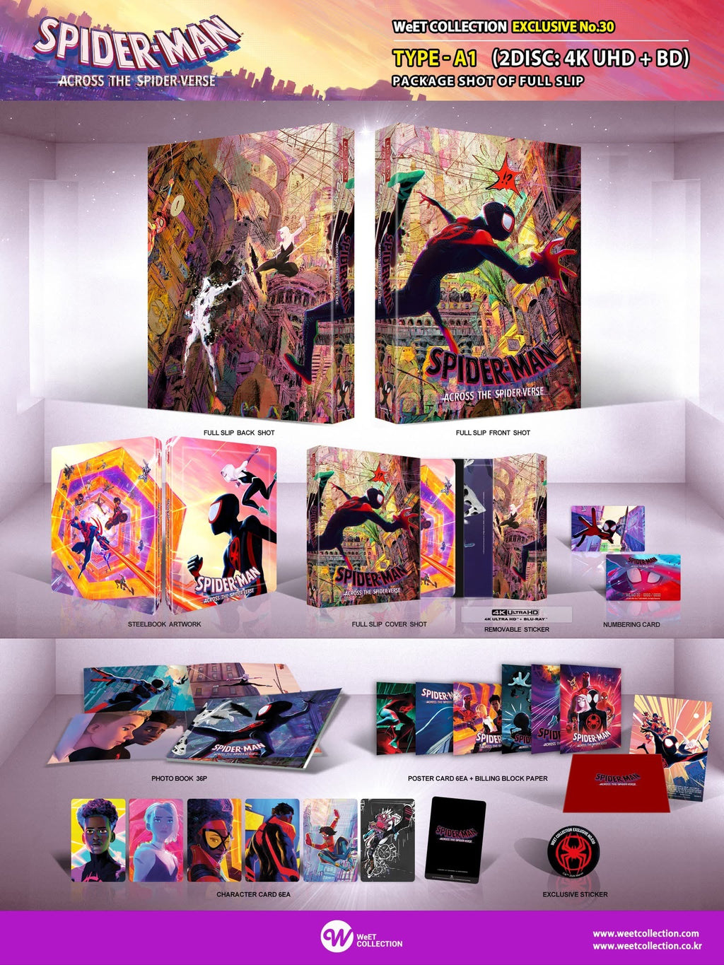 Weetcollection Spider-Man Across The Spiderverse One Click 4K