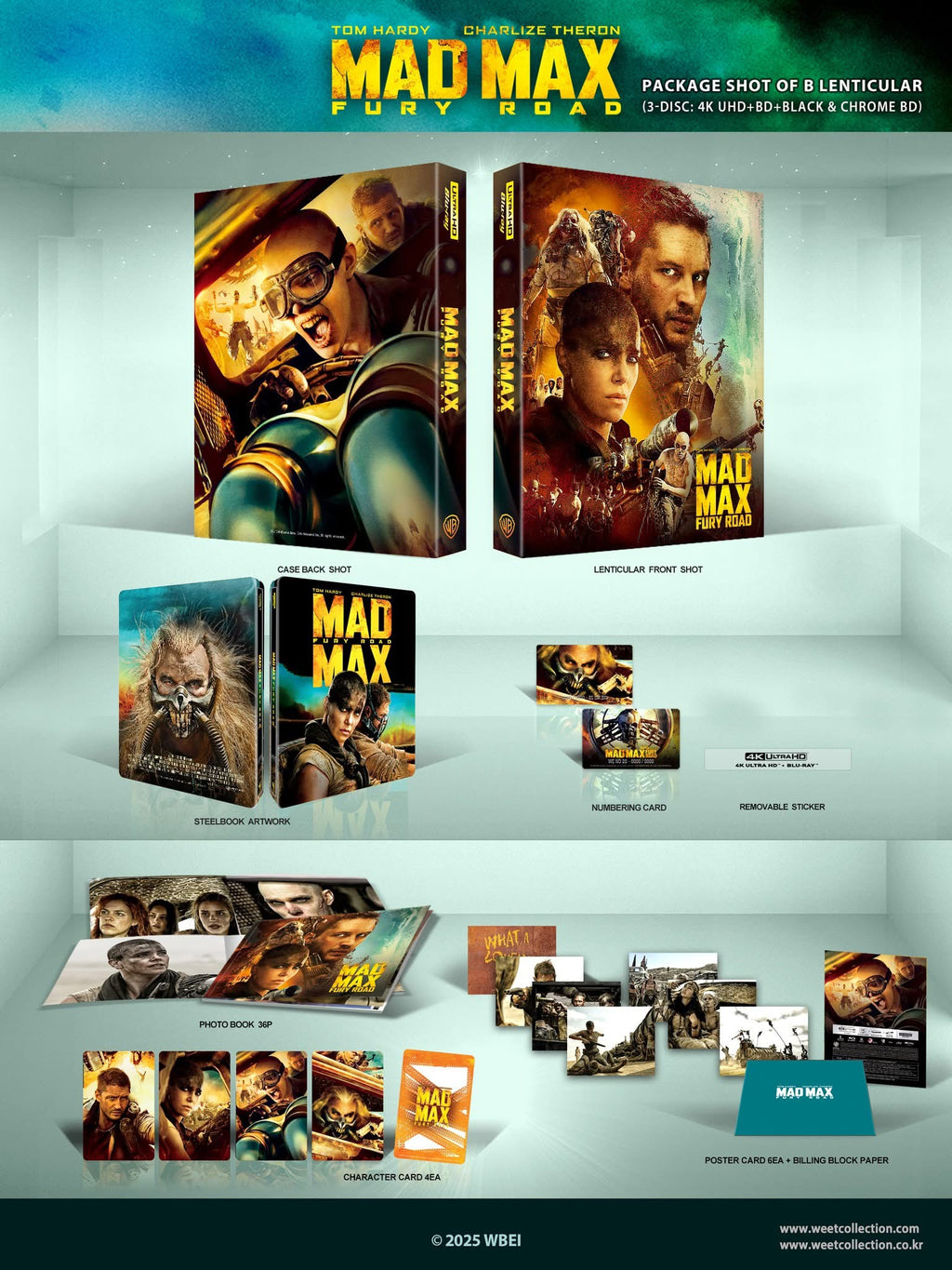 Weetcollection Mad Max Saga One Click 4K Ultra HD
