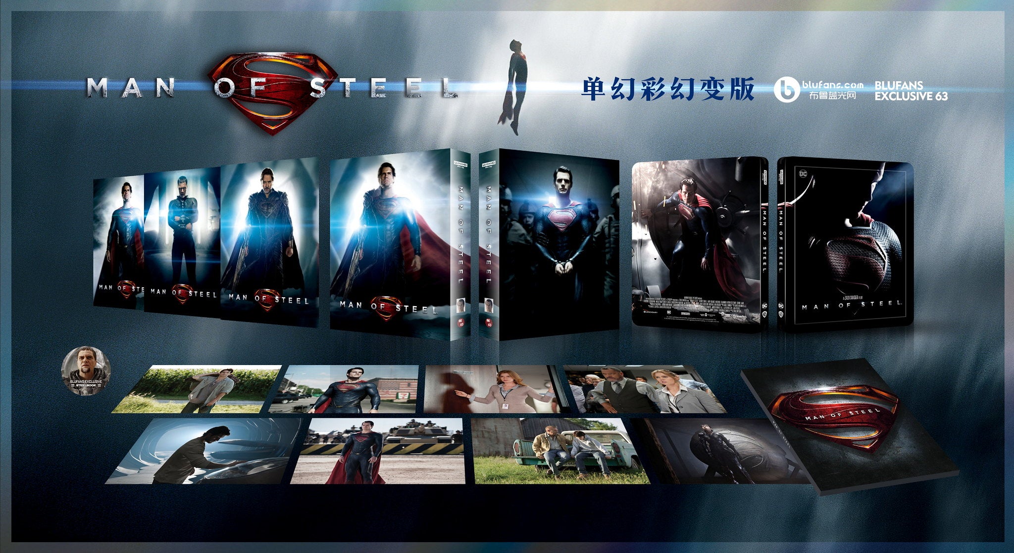 Blufans - Man Of Steel One Click