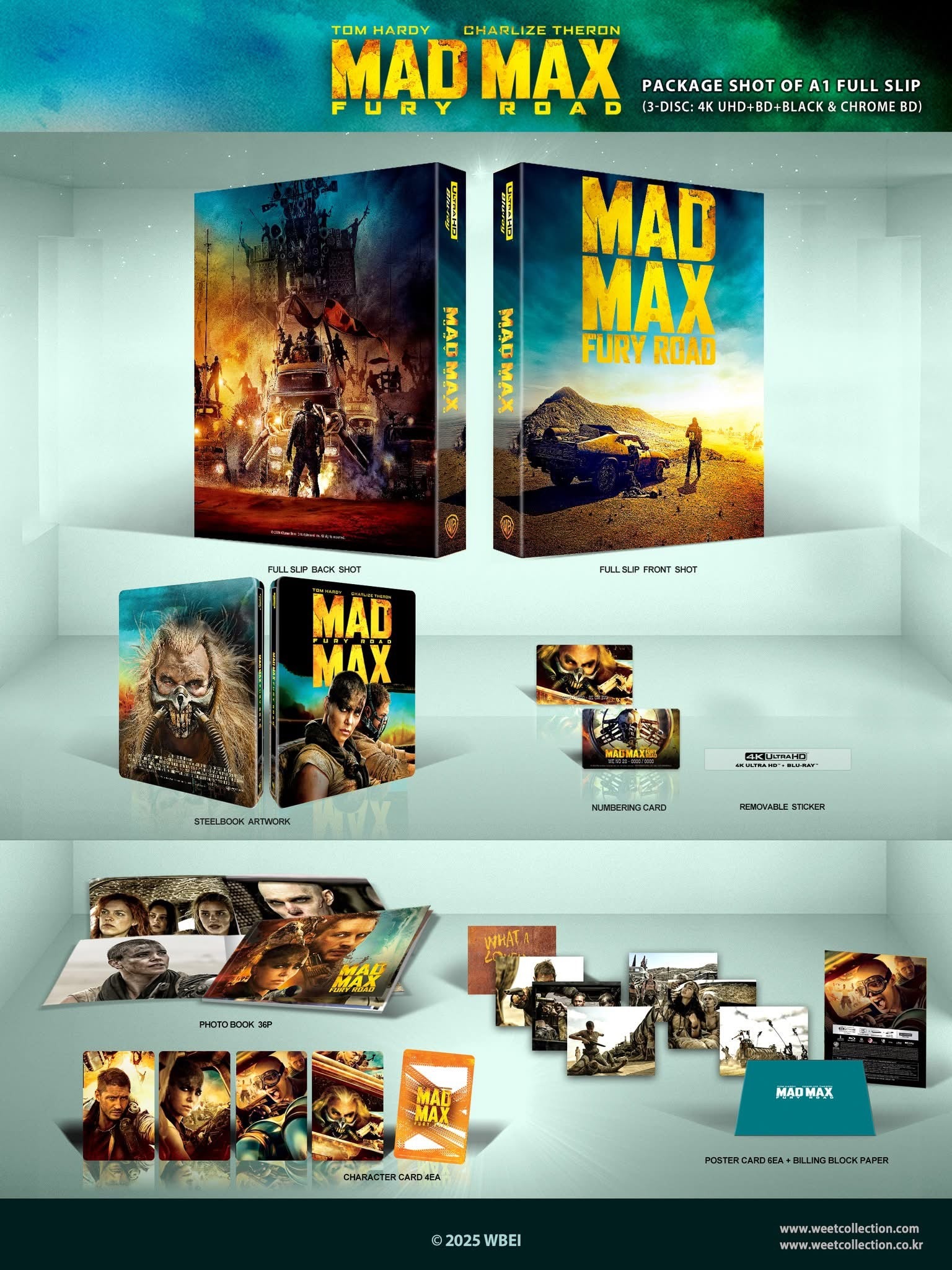 Weetcollection Mad Max Fury Road Fullslip A1