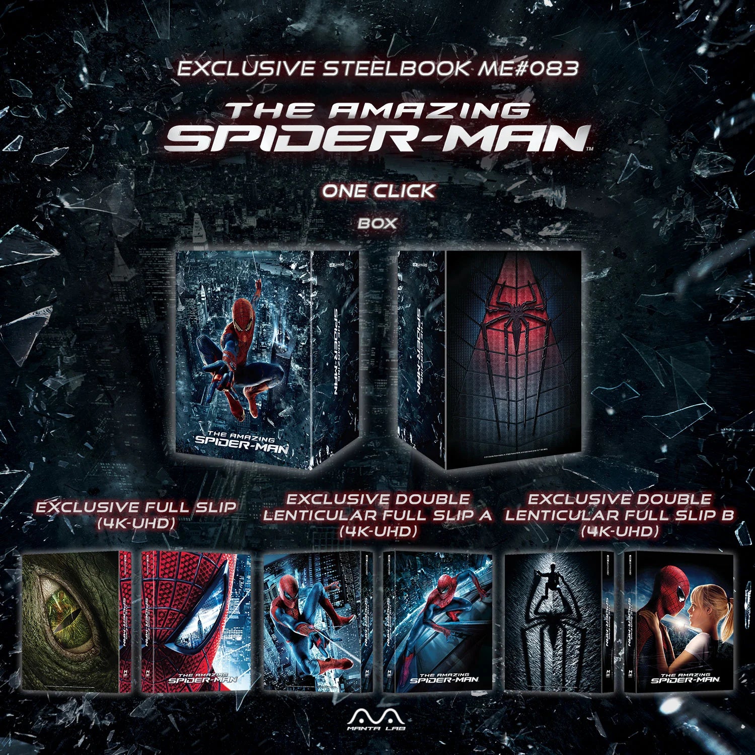 [ME#83] The Amazing Spider-Man Steelbook (One Click)
