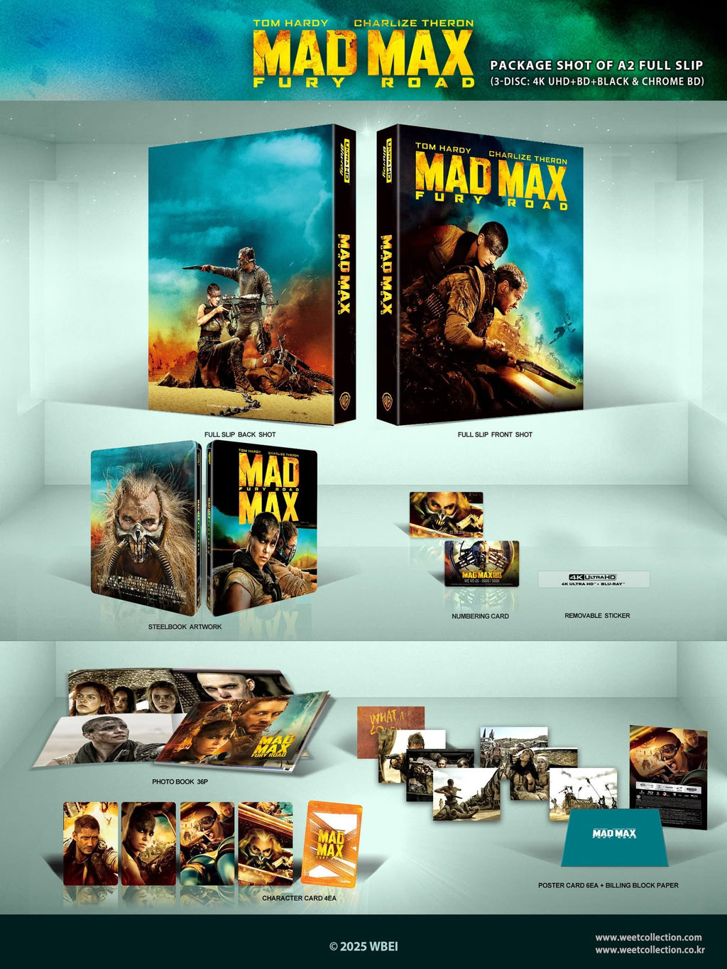 Weetcollection Mad Max Saga One Click 4K Ultra HD