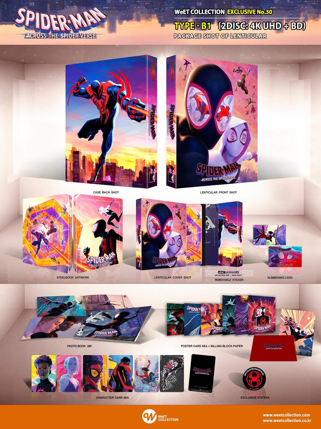 Weetcollection Spider-Man Across The Spiderverse One Click 4K
