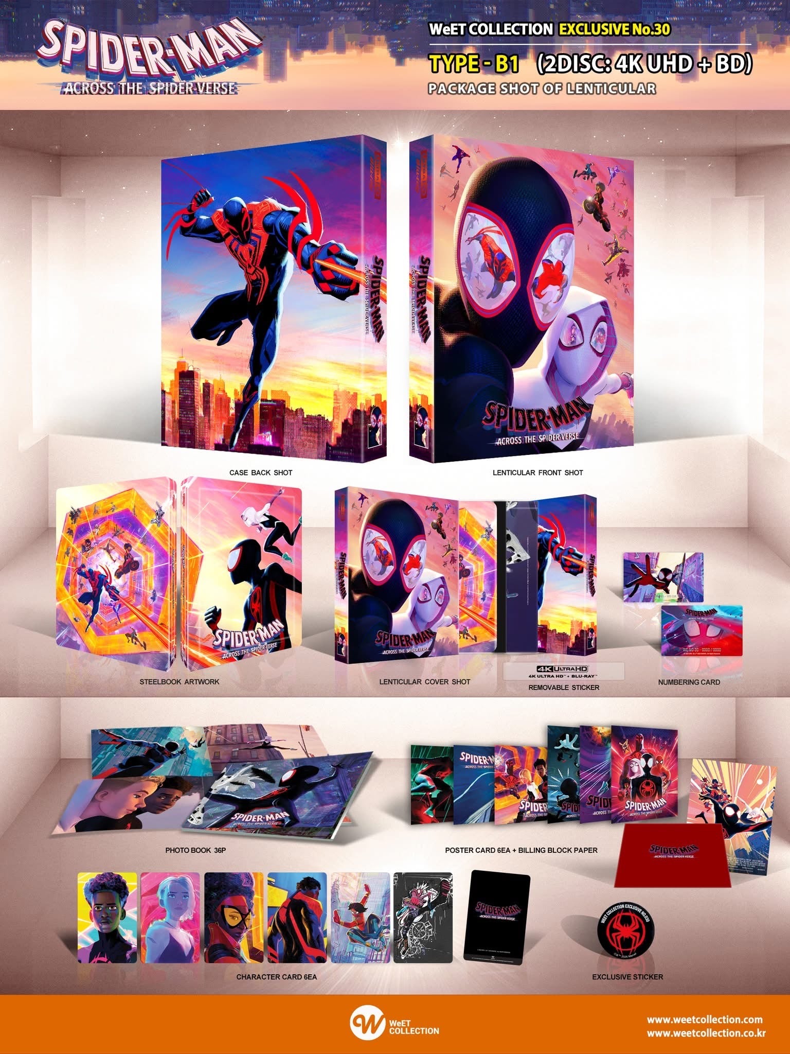 Weetcollection Spider-Man Across The Spiderverse One Click 4K