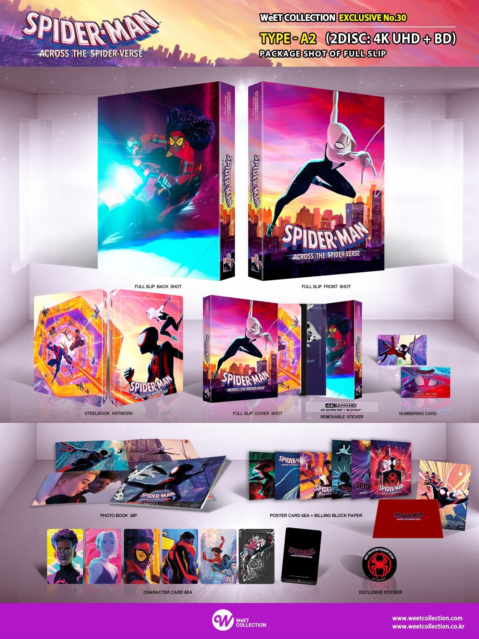 Weetcollection Spider-Man Across The Spiderverse One Click 4K
