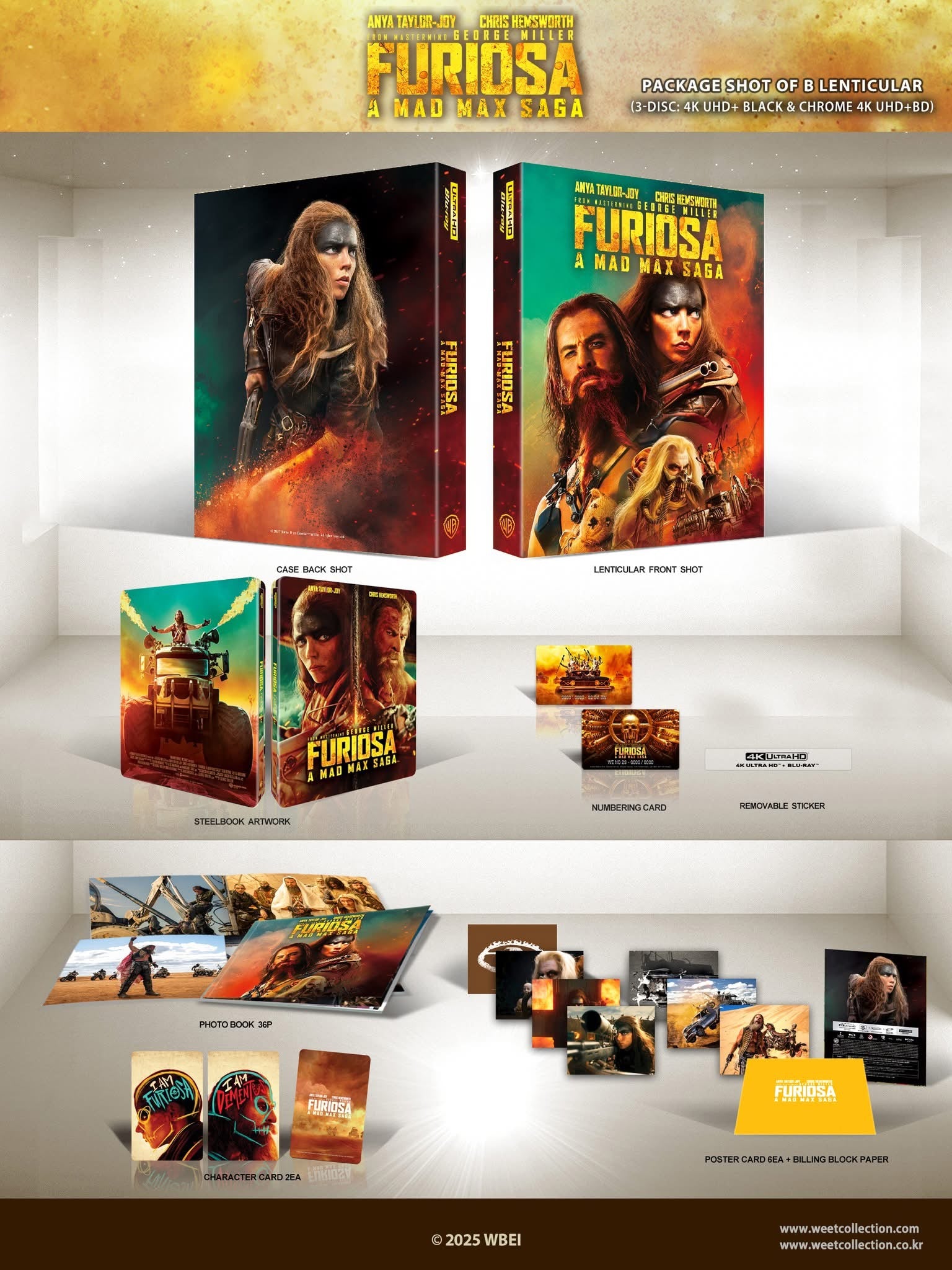 Weetcollection Furiosa Type B Lenticular 4K