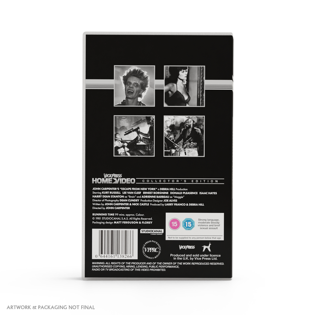 Escape From New York - Collector's Edition VHS