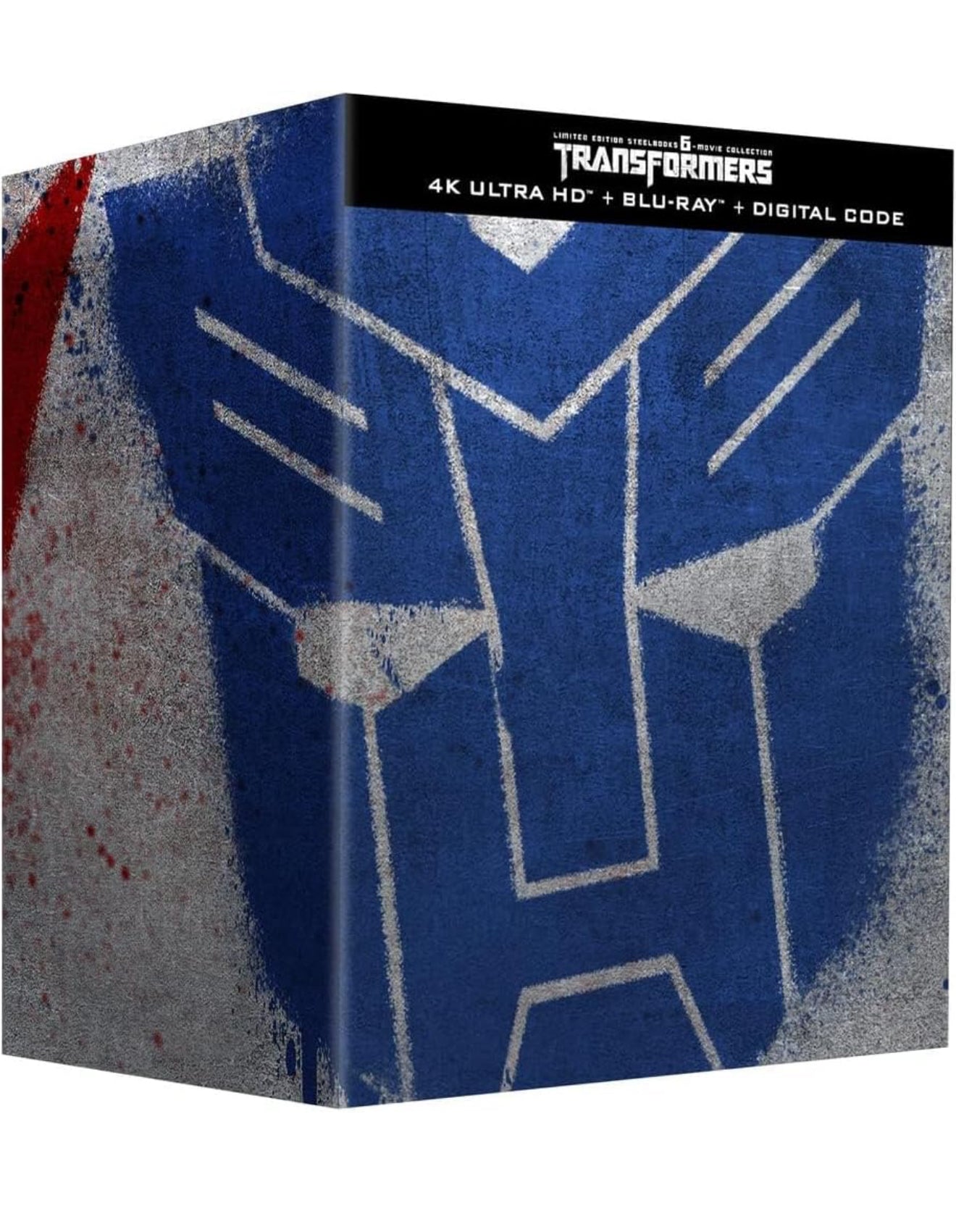 Transformers Limited Edition Steelbook 6-Movie Collection