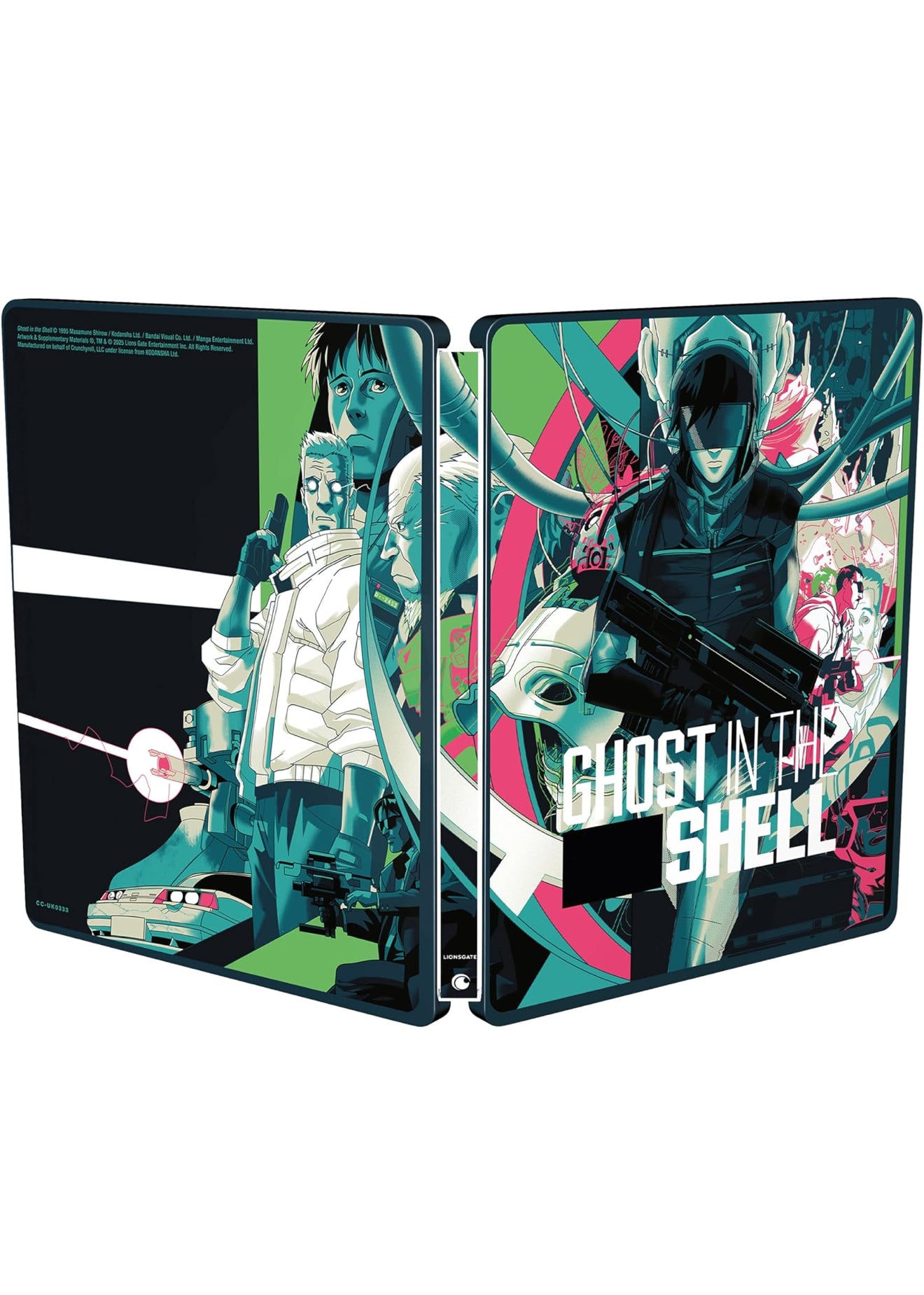 Ghost In The Shell Limited Edition Steelbook - Kuro Edition 4K UltraHD