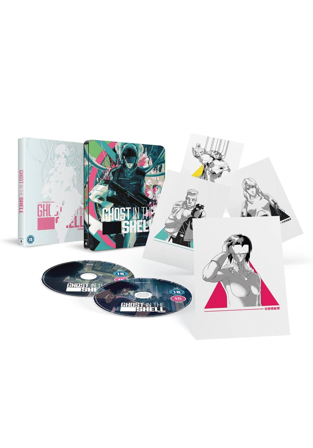 Ghost In The Shell Limited Edition Steelbook - Shiro Edition 4K UltraHd