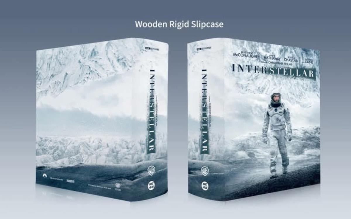 UHD Club Interstellar Wooden Boxset 4K Ultra HD