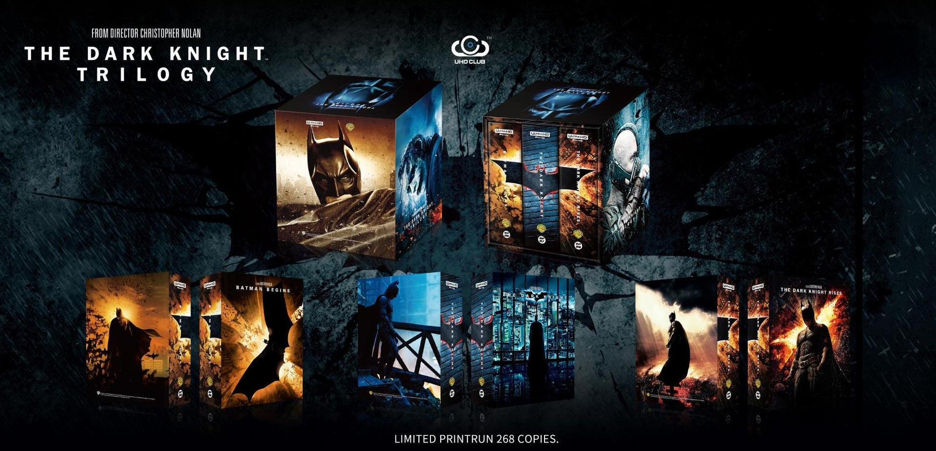 UHD Club The Dark Knight Trilogy Boxset 4K
