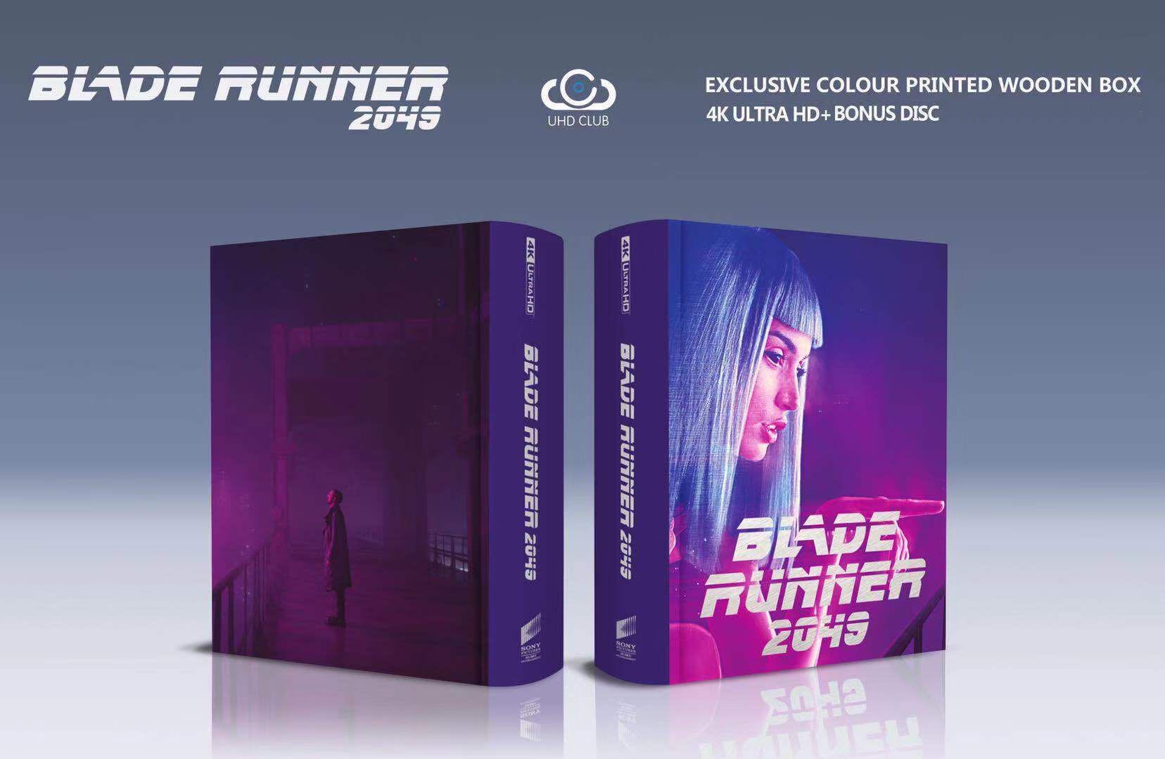 UHD Club Blade Runner + Blade Runner 2049 Wooden Set - 4K UHD