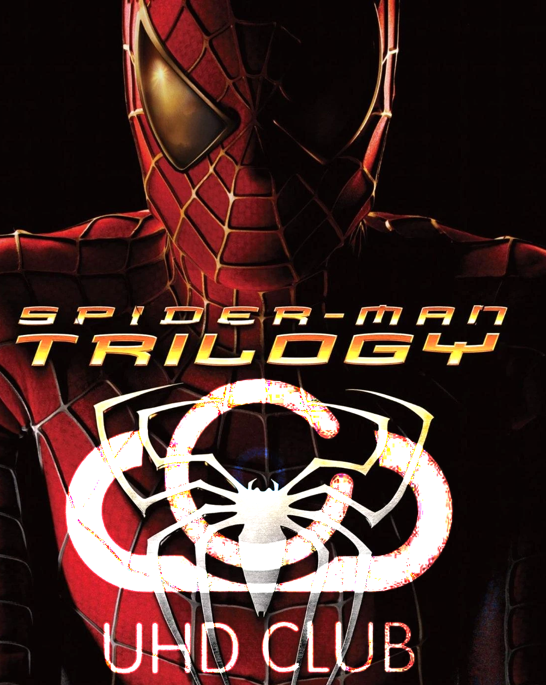 UHD Club Spider-Man Trilogy Wooden Boxset Set of 3