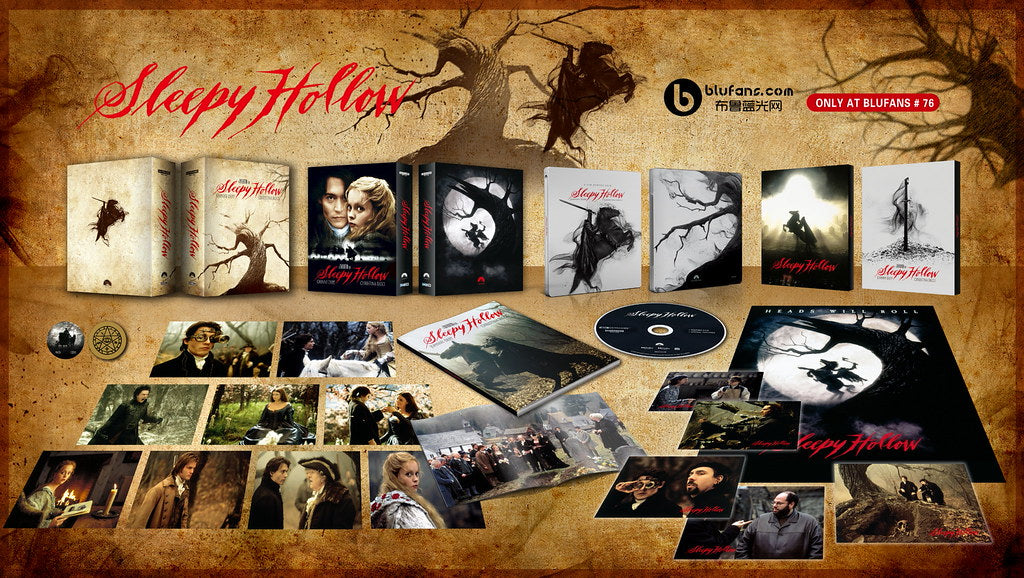 Blufans Sleepy Hollow 4K with WWA Steelbook