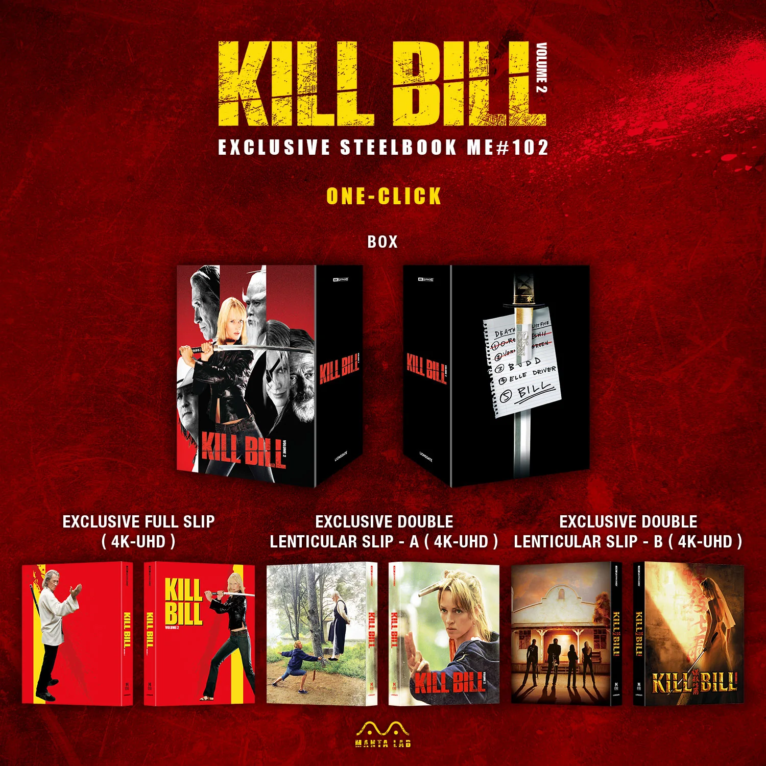 Manta Lab Kill Bill Vol. 2